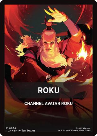 Image of Roku Theme Card (TLA-034) - Avatar: The Last Airbender