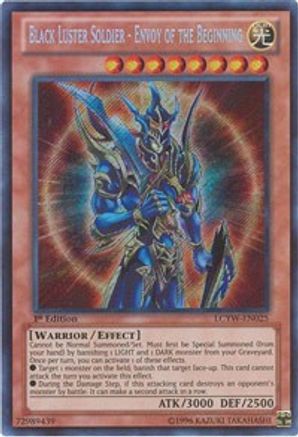 Image of Black Luster Soldier - Envoy of the Beginning (LCYW-EN025) - Legendary Collection 3: Yugi's World 1st Edition
