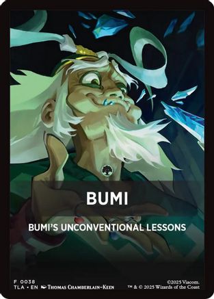 Image of Bumi Theme Card (TLA-038) - Avatar: The Last Airbender