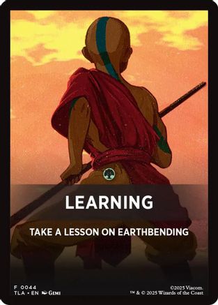 Image of Learning Theme Card (TLA-044) - Avatar: The Last Airbender