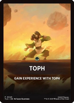 Image of Toph Theme Card (TLA-045) - Avatar: The Last Airbender