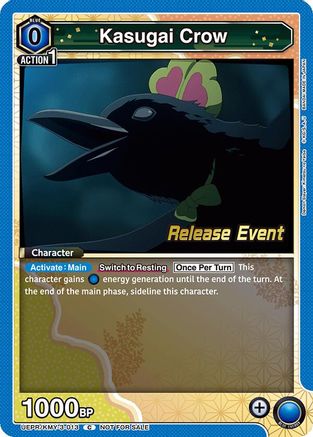 Image of Kasugai Crow (UEPR/KMY-3-013) - UEX05BT Demon Slayer Kimetsu no Yaiba Vol2 Release Event Cards
