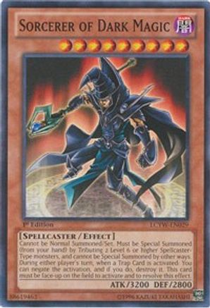 Image of Sorcerer of Dark Magic (LCYW-EN029) - Legendary Collection 3: Yugi's World Unlimited