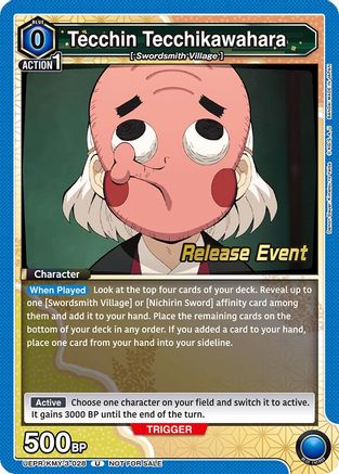 Image of Tecchin Tecchikawahara (UEPR/KMY-3-028) - UEX05BT Demon Slayer Kimetsu no Yaiba Vol2 Release Event Cards