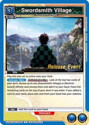 Image of Swordsmith Village (UEPR/KMY-3-040) - UEX05BT Demon Slayer Kimetsu no Yaiba Vol2 Release Event Cards