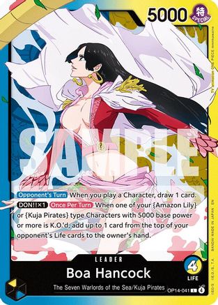 Image of Boa Hancock - OP14-041 (OP14-041) - The Azure Sea's Seven