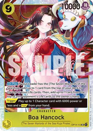 Image of Boa Hancock - OP14-112 (OP14-112) - The Azure Sea's Seven Foil