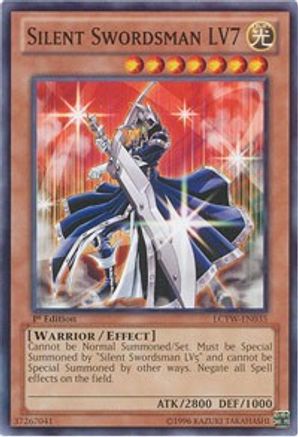 Image of Silent Swordsman LV7 (LCYW-EN035) - Legendary Collection 3: Yugi's World Unlimited