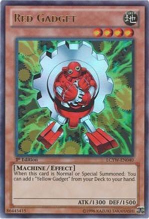 Image of Red Gadget (LCYW-EN040) - Legendary Collection 3: Yugi's World Unlimited