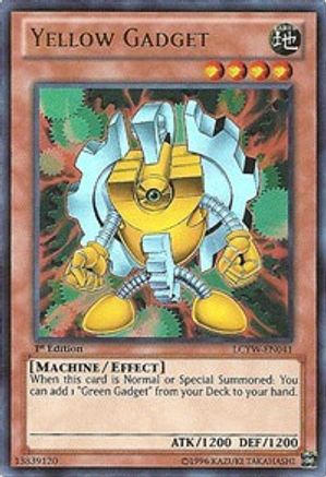 Image of Yellow Gadget (LCYW-EN041) - Legendary Collection 3: Yugi's World Unlimited