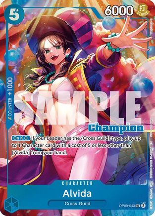 Image of Alvida (CS 25-26 Winner Card Set 2) (OP09-043) - One Piece Promotion Cards Foil