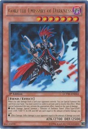 Image of Gorz the Emissary of Darkness (LCYW-EN044) - Legendary Collection 3: Yugi's World Unlimited