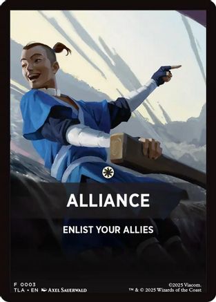 Image of Alliance Theme Card (TLA-003) - Avatar: The Last Airbender