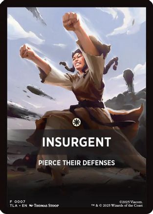 Image of Insurgent Theme Card (TLA-007) - Avatar: The Last Airbender
