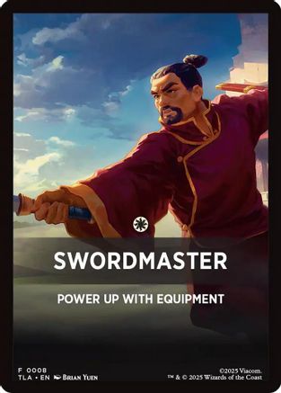 Image of Swordmaster Theme Card (TLA-008) - Avatar: The Last Airbender