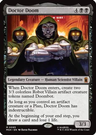 Image of Doctor Doom (MSH-095) - Marvel Super Heroes Foil