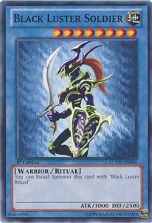 Image of Black Luster Soldier (LCYW-EN046) - Legendary Collection 3: Yugi's World 1st Edition