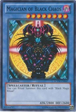 Image of Magician of Black Chaos (LCYW-EN047) - Legendary Collection 3: Yugi's World Unlimited