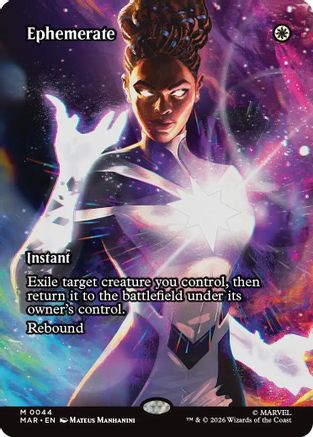 Image of Ephemerate (Borderless) (MAR-044) - Marvel Universe Eternal-Legal Foil