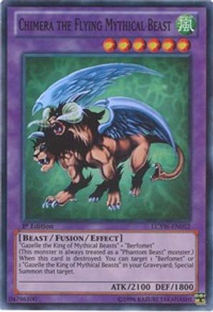 Image of Chimera the Flying Mythical Beast (LCYW-EN052) - Legendary Collection 3: Yugi's World 1st Edition