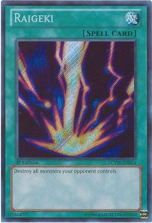 Image of Raigeki (LCYW-EN054) - Legendary Collection 3: Yugi's World 1st Edition