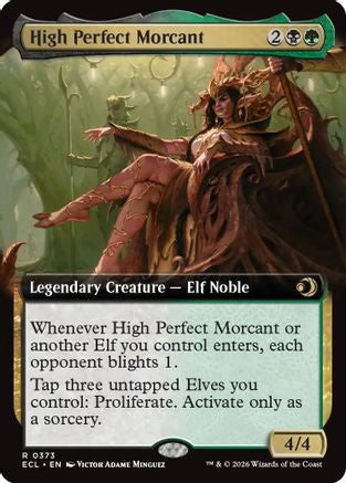 Image of High Perfect Morcant (Extended Art) (ECL-373) - Lorwyn Eclipsed Foil