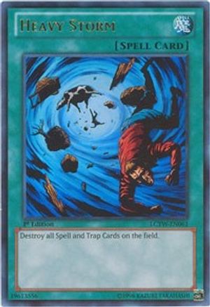 Image of Heavy Storm (LCYW-EN061) - Legendary Collection 3: Yugi's World 1st Edition