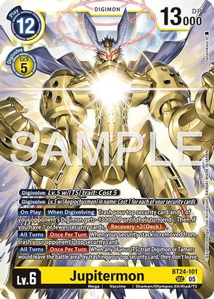 Image of Jupitermon (BT24-101) - Time Stranger Foil