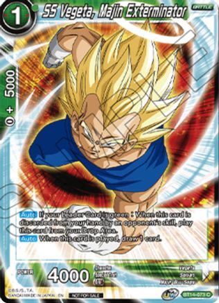 Image of SS Vegeta, Majin Exterminator (Championship 2025 Finals Pack) (BT14-073) - Tournament Promotion Cards