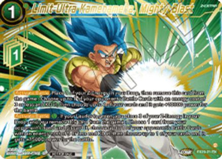 Image of Limit Ultra Kamehameha, Mighty Blast (Championship 2025 Finals Premium Pack) (EX23-21) - Tournament Promotion Cards Foil
