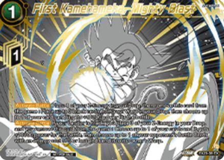 Image of First Kamehameha, Mighty Blast (Championship 2025 Finals Premium Pack) (EX23-38) - Tournament Promotion Cards Foil