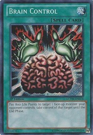 Image of Brain Control (LCYW-EN074) - Legendary Collection 3: Yugi's World 1st Edition