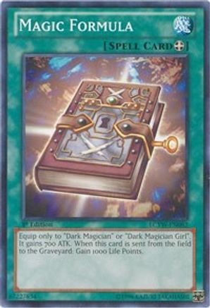 Image of Magic Formula (LCYW-EN082) - Legendary Collection 3: Yugi's World 1st Edition