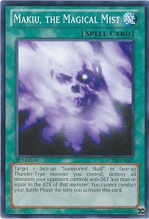 Image of Makiu, the Magical Mist (LCYW-EN087) - Legendary Collection 3: Yugi's World 1st Edition