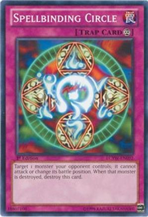 Image of Spellbinding Circle (LCYW-EN092) - Legendary Collection 3: Yugi's World 1st Edition
