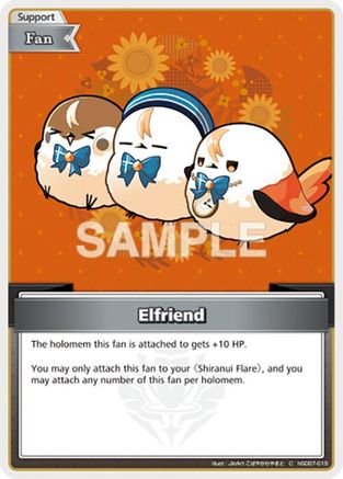 Image of Elfriend (C) (hSD07-015) - SD07 Start Deck Yellow Shiranui Flare