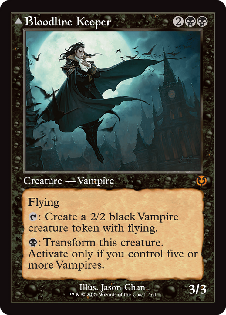 Image of Bloodline Keeper (Retro Frame) (INR-461) - Innistrad Remastered Foil