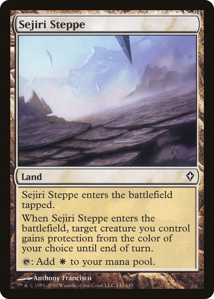 Image of Sejiri Steppe (WWK-142) - Worldwake Foil