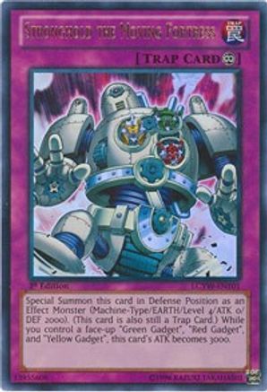 Image of Stronghold the Moving Fortress (LCYW-EN101) - Legendary Collection 3: Yugi's World 1st Edition
