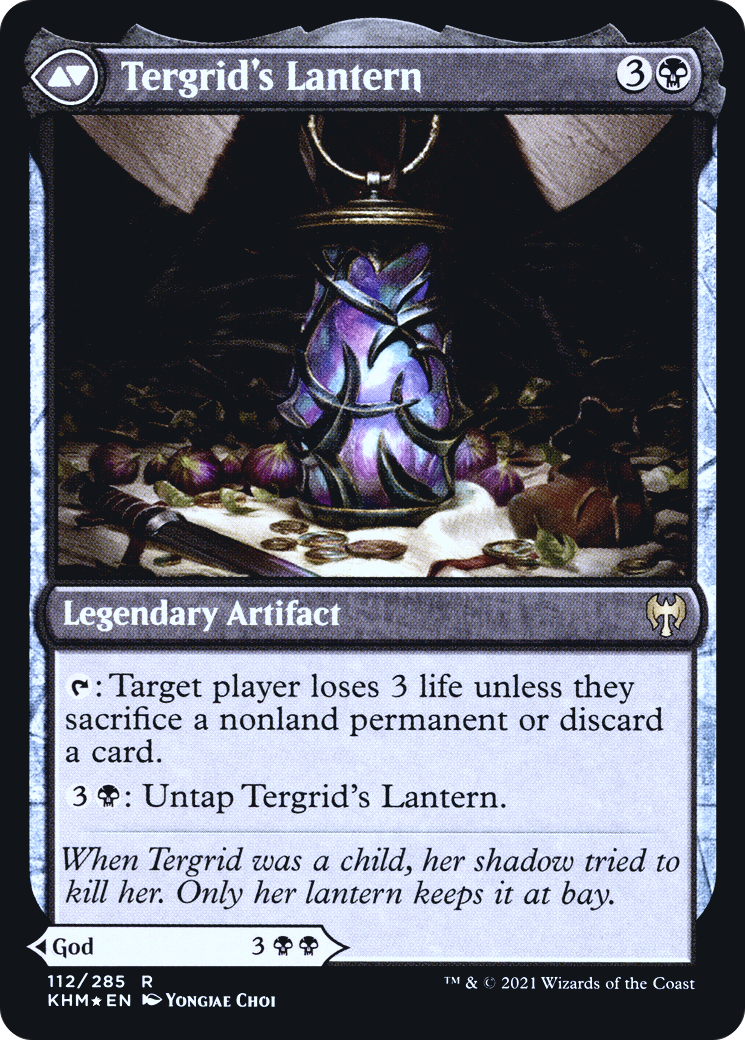 Image of Tergrid, God of Fright (PRE-112S) - Kaldheim Promos Foil