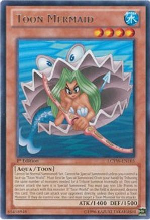 Image of Toon Mermaid (LCYW-EN105) - Legendary Collection 3: Yugi's World 1st Edition
