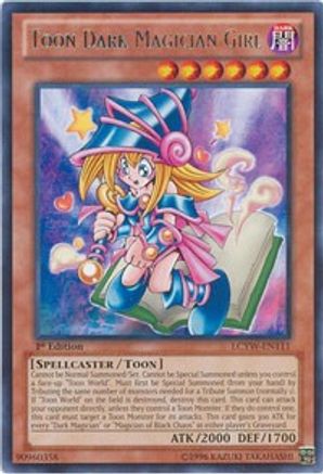 Image of Toon Dark Magician Girl (LCYW-EN111) - Legendary Collection 3: Yugi's World Unlimited