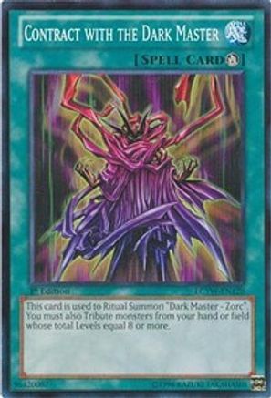 Image of Contract with the Dark Master (LCYW-EN128) - Legendary Collection 3: Yugi's World 1st Edition