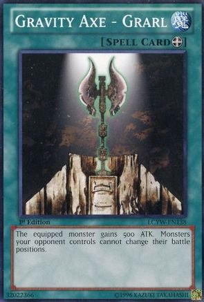 Image of Gravity Axe - Grarl (LCYW-EN138) - Legendary Collection 3: Yugi's World Unlimited
