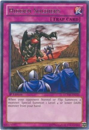 Image of Hidden Soldiers (LCYW-EN146) - Legendary Collection 3: Yugi's World 1st Edition