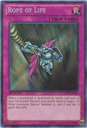 Image of Rope of Life (LCYW-EN147) - Legendary Collection 3: Yugi's World 1st Edition