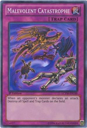 Image of Malevolent Catastrophe (LCYW-EN148) - Legendary Collection 3: Yugi's World Unlimited