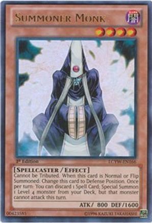 Image of Summoner Monk (LCYW-EN166) - Legendary Collection 3: Yugi's World 1st Edition