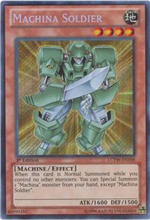 Image of Machina Soldier (LCYW-EN168) - Legendary Collection 3: Yugi's World 1st Edition