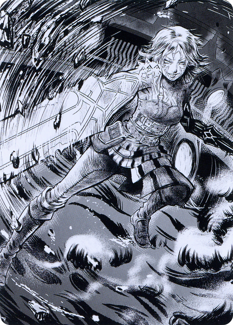 Image of Nahiri, the Unforgiving // Nahiri, the Unforgiving (AONE-080) - Phyrexia: All Will Be One Art Series (Borderless)